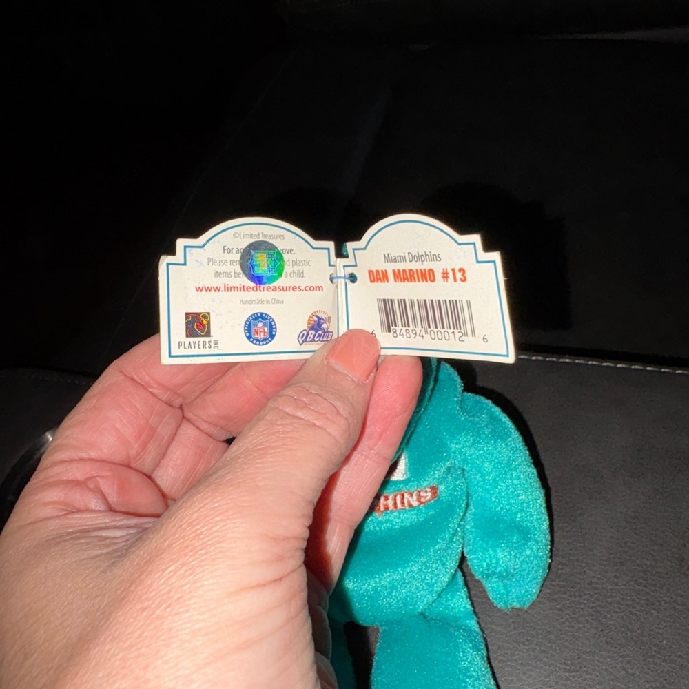Miami Dolphins Dan Marino Plush Toy